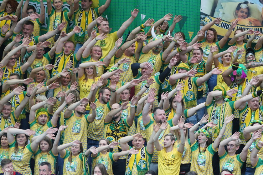 Siatkowka. PlusLiga. Aluron Virtu Warta Zawiercie - ZAKSA Kedzierzyn-Kozle. 17.04.2019