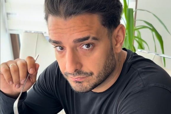 KATARINA LAZIĆ POKAZALA ŠTA RADI DARKO NA VELIKI PETAK Snimala ga za ručkom, njegova reakcija je iznenadila