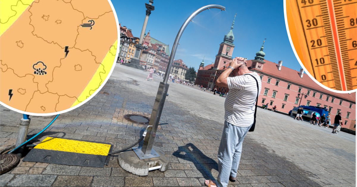 Polska w ogniu upałów: 40°C i burze w środę – prognozy IMGW