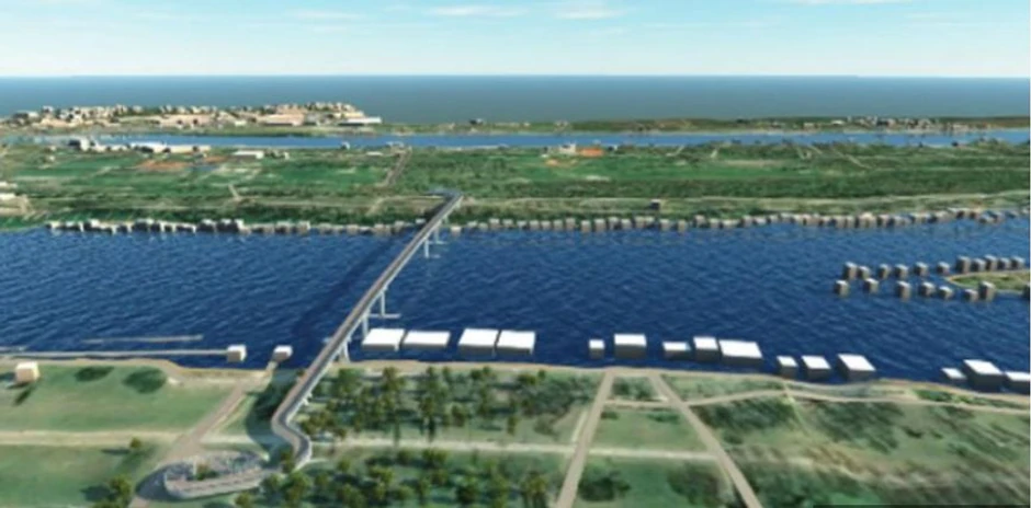 Druga varijnta, bez lučnih nosača