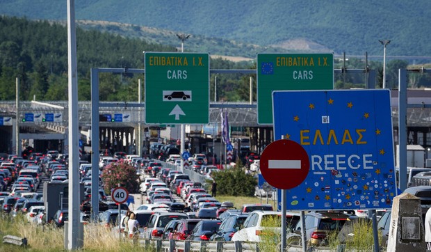 Đevđelija, Severna Makedonija, gužve na granici, granični prelaz