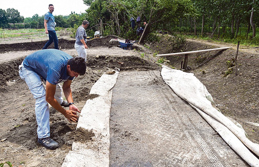Arheološko nalaziste Glac, ilustracija