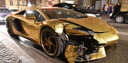 Ile będzie kosztowała naprawa złotego lamborghini?