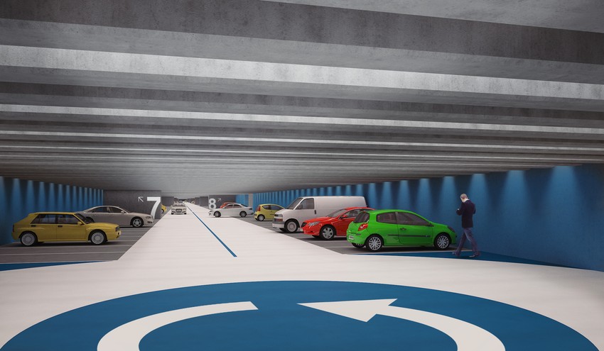 Projekat garaže u Ulici kneza Miloša