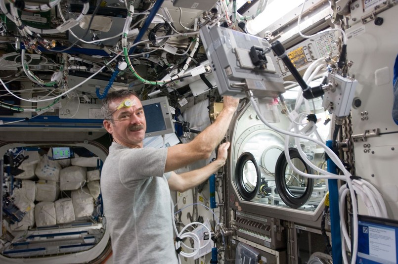 Chris Hadfield - Tweet z kosmosu