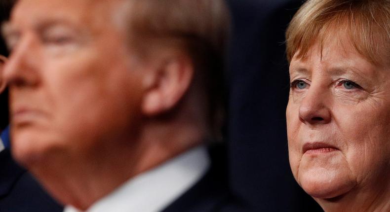 Trump Merkel