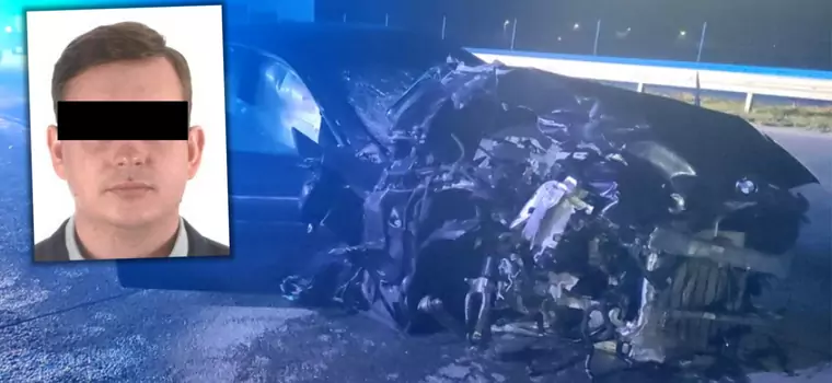 Kierowca BMW wyprzedzał go na A1. Świadek widział, co się działo przed i po wypadku