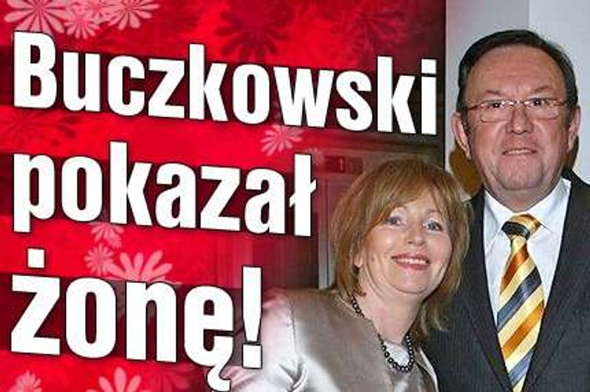 Buczkowski pokazał żonę!