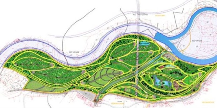 plan parka u Čačku