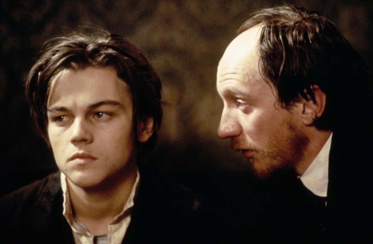 Leonardo DiCaprio i David Thewlis w filmie "Całkowite zaćmienie"