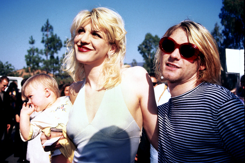 Courtney Love i Kurt Cobain w 1993 r.