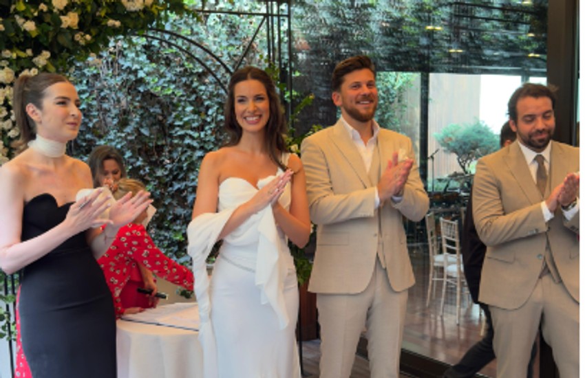 Dragana Kosjerina sa mužem