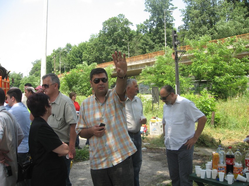 Svečano otvaranje gradilišta: Gradonačelnik Kraljeva Tomislav Ilić