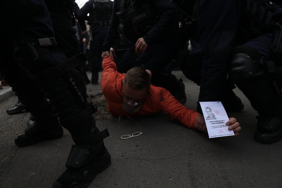 Obchody 11. rocznicy katastrofy smoleńskiej. Paweł Tanajno zatrzymany