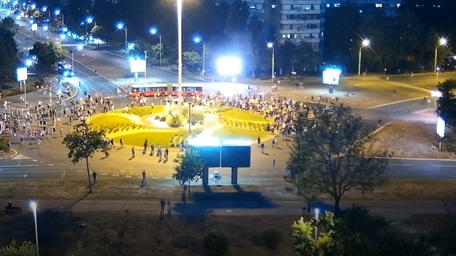 Blokiran kruzni tok na Novom Beogradu