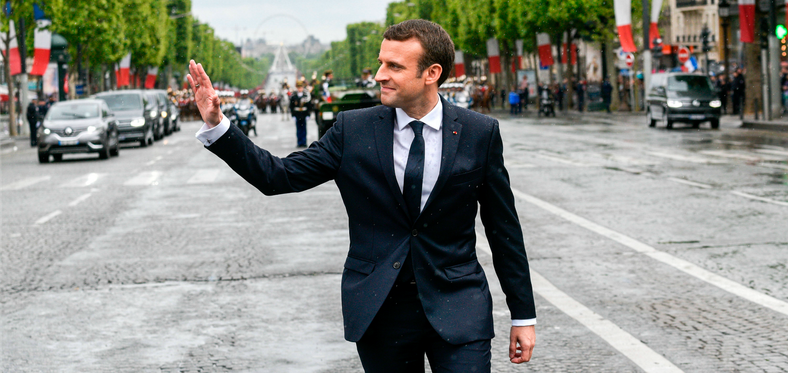 French President Emmanuel Macron 