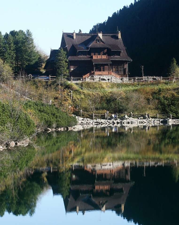 ZAKOPANE TATRY MORSKIE OKO JESIEŃ