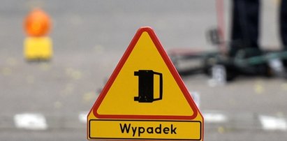 Dachowanie na Wisłostradzie