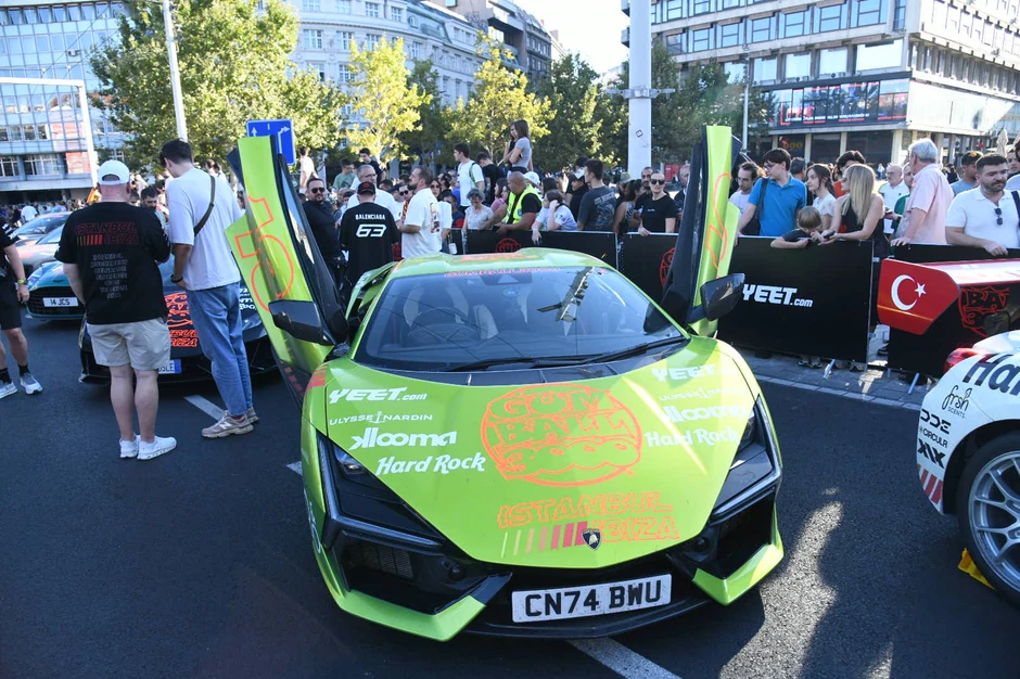 Reli trke u centru Beograda