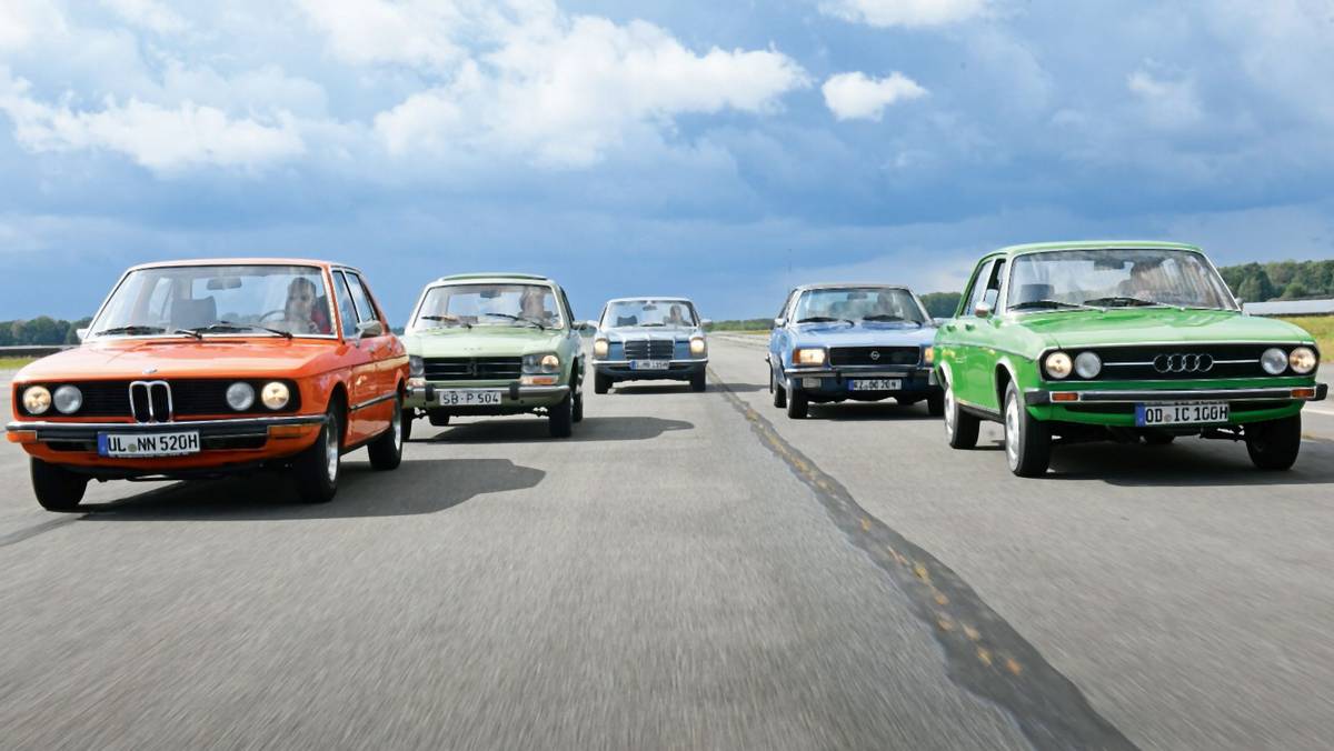 Chwila prawdy dla Mercedesa. Porównujemy klasyczne sedany z lat 70.