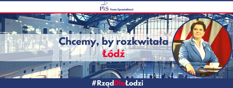 Materiały publikowane na profilu "Rząd dla Łodzi"