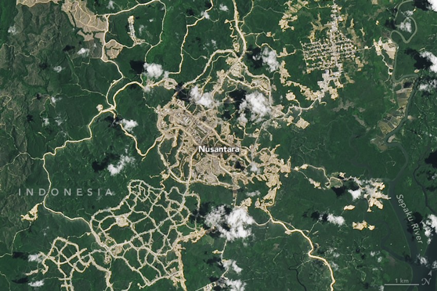 Nusantara, nova prestonica Indonezije u šumi