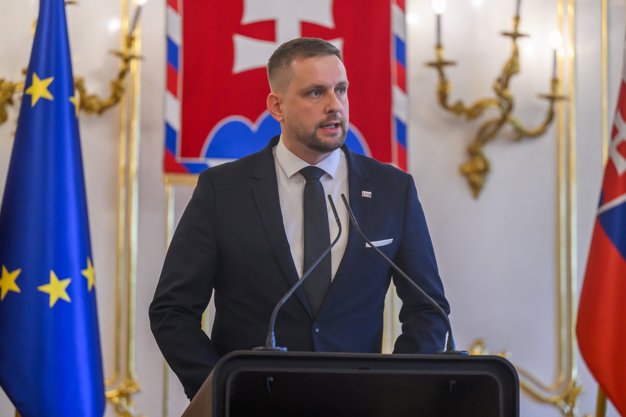 Minister zdravotníctva SR Kamil Šaško (Hlas-SD).