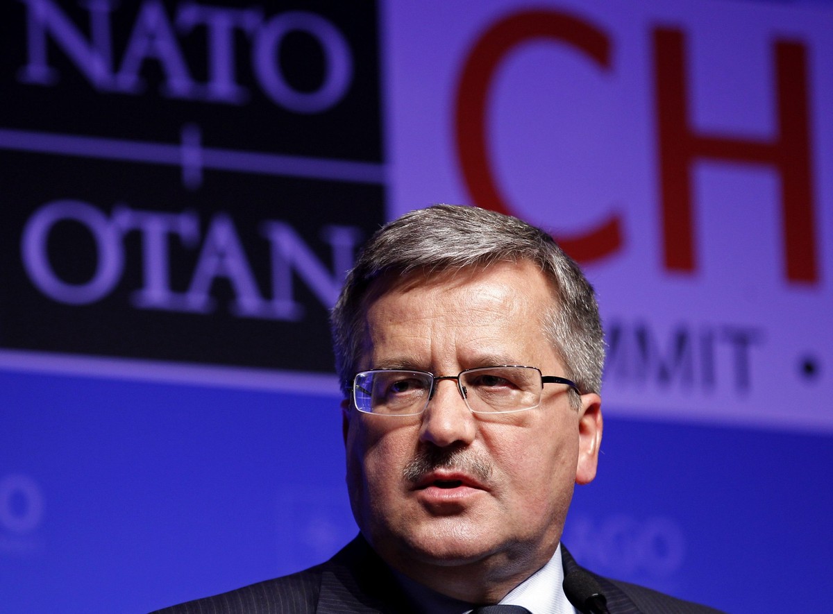 Prezydent Bronisław Komorowski