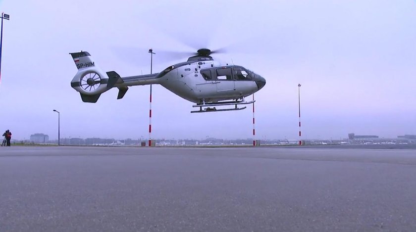 Helikopter Krzysztofa Ibisza