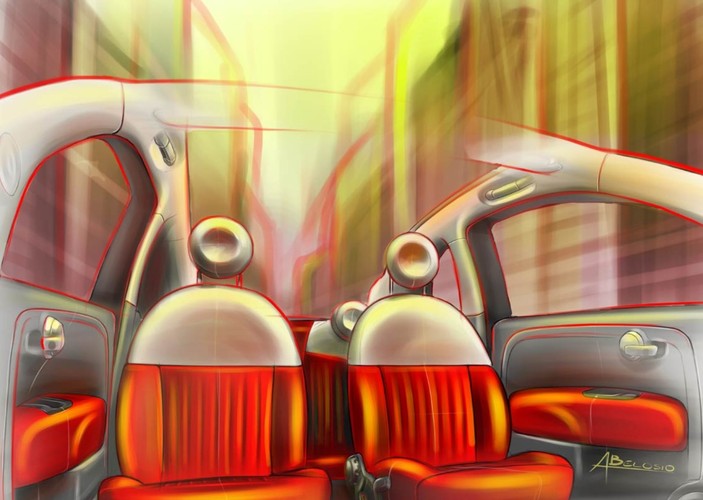 Uwielbia słońce...