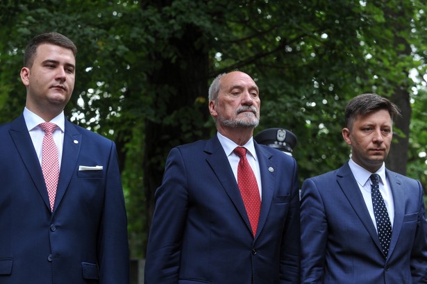 Antoni Macierewicz i Bartłomiej Misiewicz