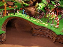 Chińczycy wznieśli kopię muru z czekolady