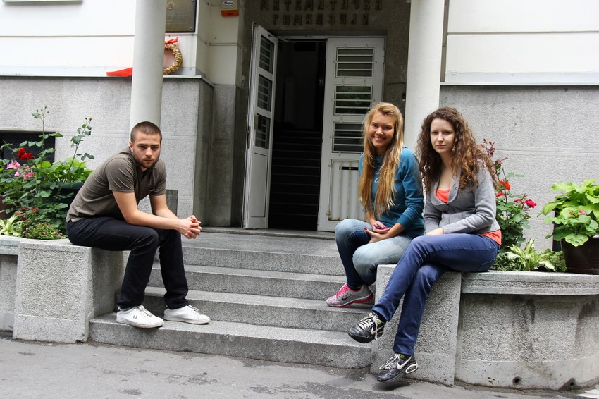 Filip Prica, Nevena Nikolić i Marija Jelić