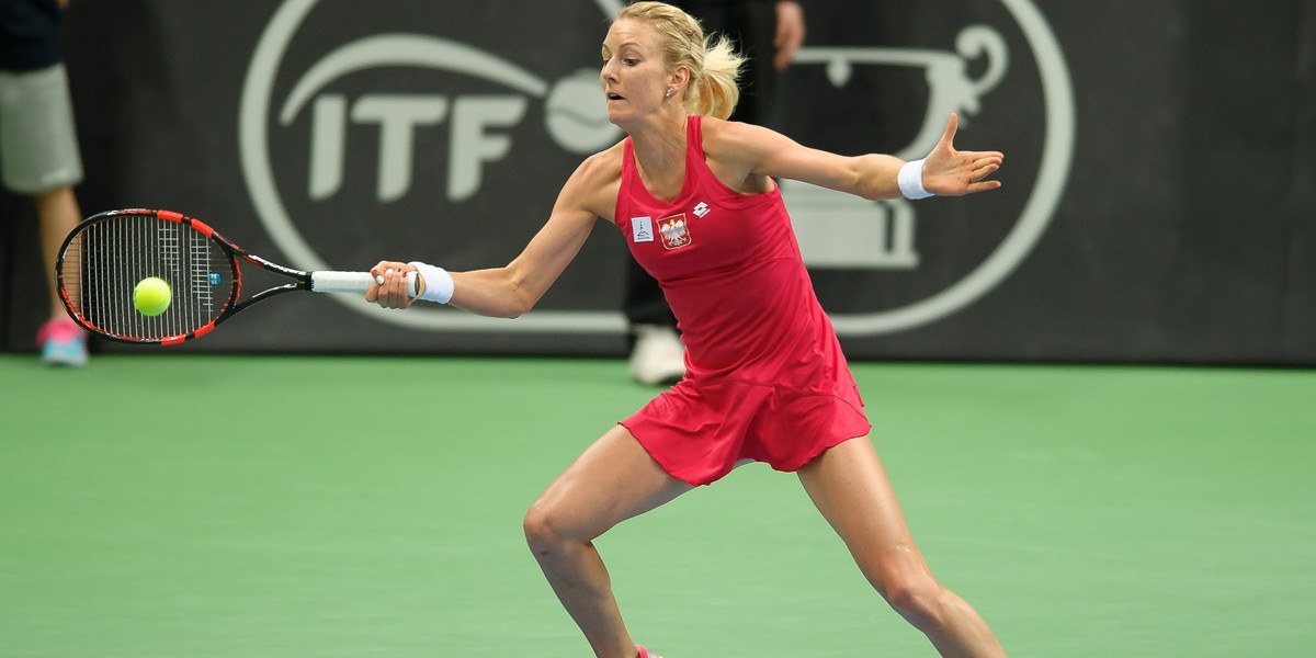 Przegrana reprezentacji Polski ze Szwajcarią w Fed Cup 2:3.