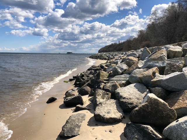 Plaża w Gdyni - Oksywiu