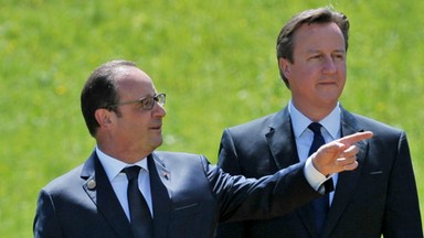 Hollande i Cameron rozmawiali o kryzysie w Calais