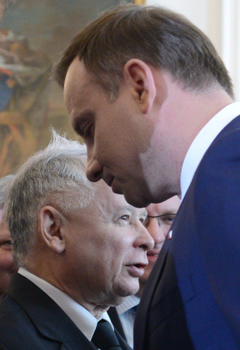 Andrzej Duda Jarosław Kaczyński Krzysztof Szczerski