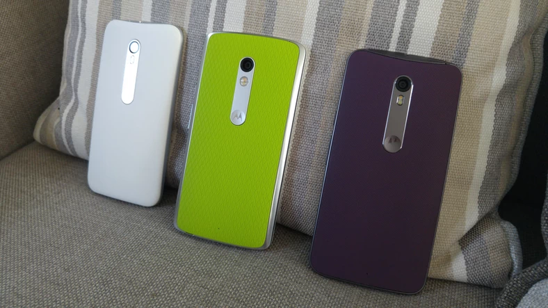 Z pewnością nie będzie wiało nudą (od lewej, Moto G, Moto X Play, Moto X Style)