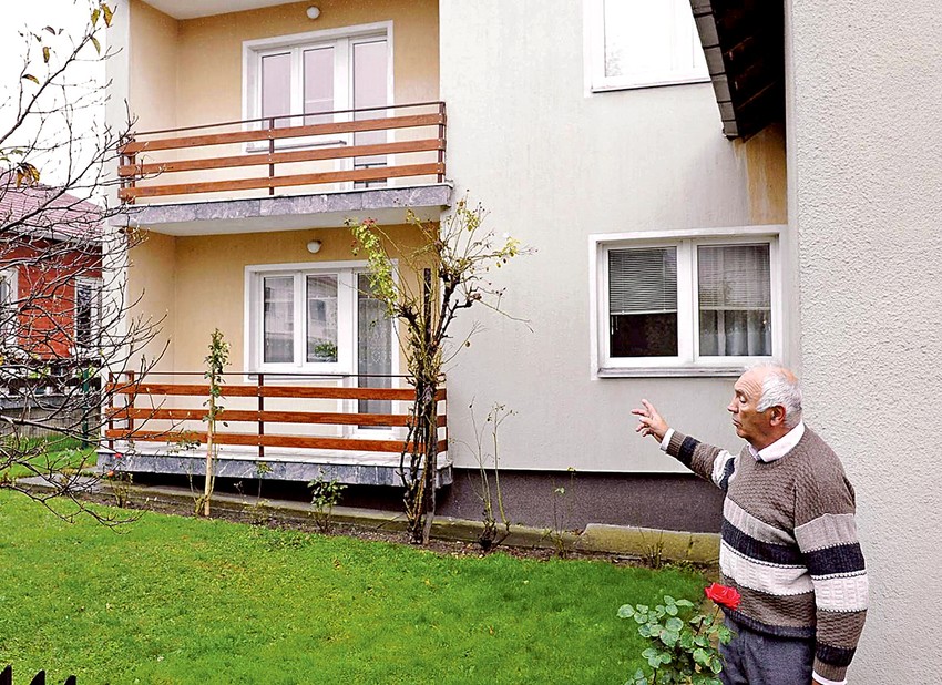 Živorad Radovanović otac ubice pokazuje odakle je pucao njegov sin 