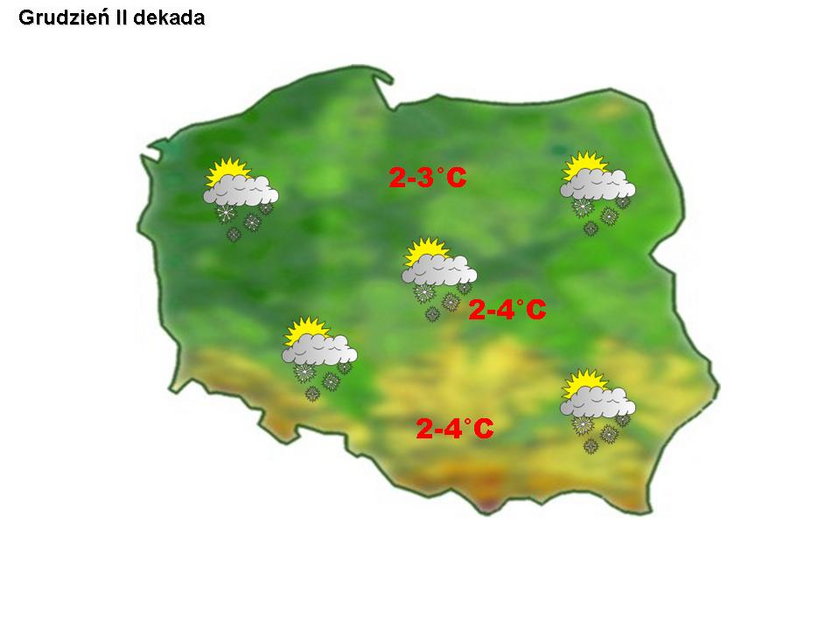 Na Boże Narodzenie spadnie śnieg