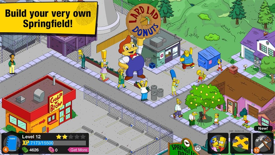 <b>The Simpsons: Tapped Out</b>
<br><br>
Przez ostatnie 20 lat cały świat pokochał sympatyczną i zwariowaną amerykańską rodzinę . W 