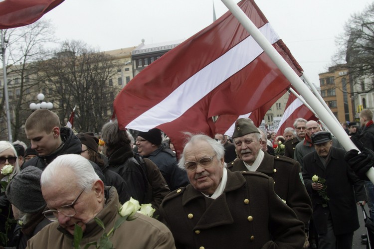 Spokojny marsz weteranów