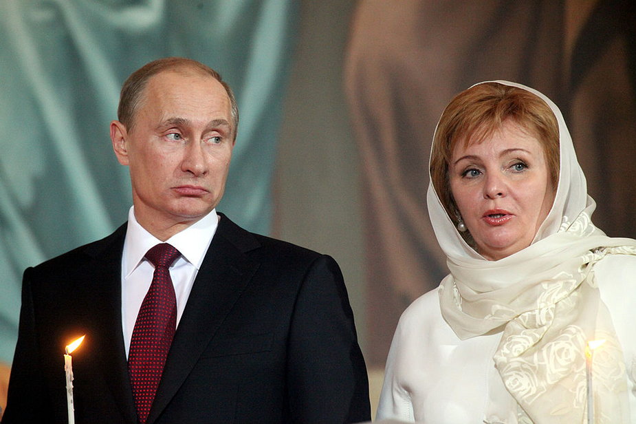 Władimir Putin i Ludmiła Putin