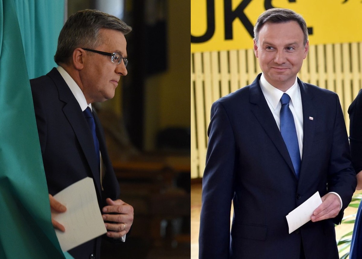 Bronisław Komorowski, Andrzej Duda