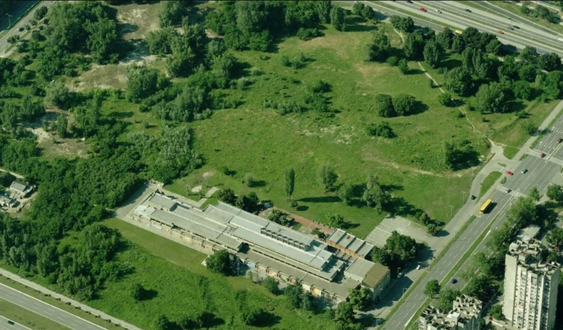 Pogled iz vazduha na deo bloka 39