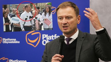 Incydent na konferencji KO. Nitras nie wytrzymał. "Przypomina pan Kaczyńskiego"