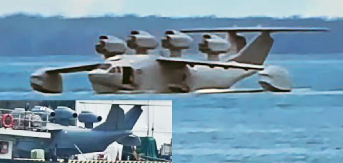 Chiński ekranoplan. Potwór z Morza Bohai