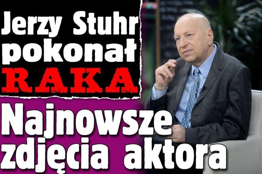 Jerzy Stuhr pokonał raka. Najnowsze zdjęcia aktora