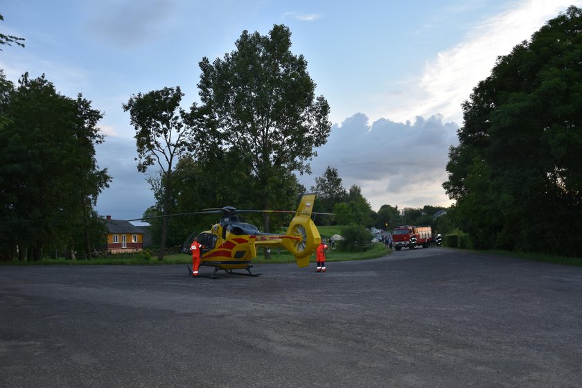 Tragiczny wypadek pod Hrubieszowem. Audi potrąciło 10-latka. Dziecko zmarło