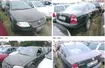 Porzucone samochody wystawione na sprzedaż przez Kraków